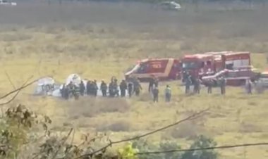 Avião de pequeno porte cai em São José do Rio Preto, no interior de São Paulo