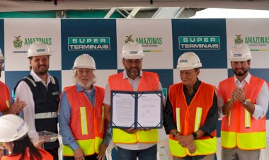 Governador Wilson Lima firma parceria para construção de primeira usina a gás natural do Norte do Brasil para operações portuárias