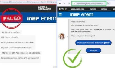 PF mira golpe do site falso de inscrição do Enem 2024; prejuízo chega a R$ 3 milhões