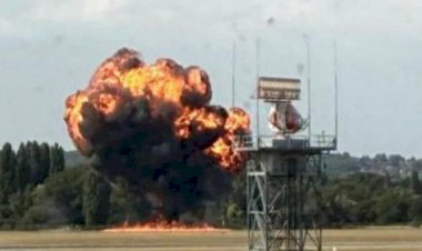 Aeronave King Air B200 cai logo após decolar nessa tarde em Londres