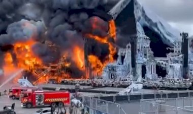 Incêndio destrói palco principal do Tomorrowland Bélgica. Vídeo