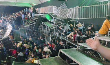 Arquibancada desaba antes de show da dupla Gian e Giovani em SP e deixa 60 feridos; VÍDEO