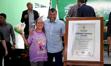 Governador Wilson Lima e Consulado do Japão inauguram Cozinha Escola da FUnATI em Manaus