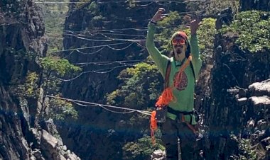 Turista morre após cair de altura de cerca de 50 metros durante highline na Chapada dos Veadeiros