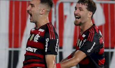 Flamengo vence o Atlético (MG) no Maracanã e retoma liderança do Brasileirão, pela 17ª rodada da série A