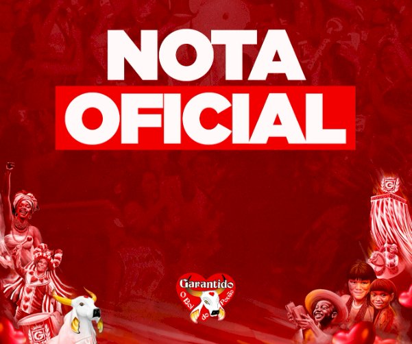 A Associação Folclórica Boi-Bumbá Garantido, vem a público se manifestar diante das acusações infundadas propagadas pelo boi contrário.