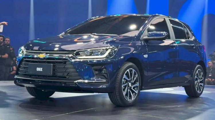Chevrolet apresenta novos Onix, Tracker, Spark e Captiva 2026: fotos e preços