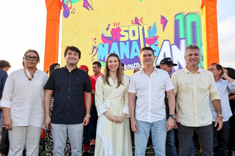 Prefeito David Almeida lança o ‘#SouManaus Passo a Paço 2025’ e celebra 10 anos do maior festival cultural gratuito do Brasil