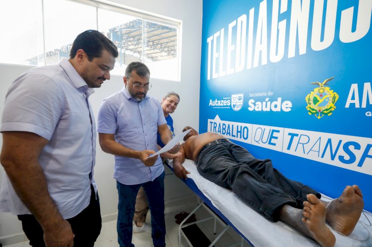 Governador Wilson Lima entrega telessalas em Autazes e consolida avanço do atendimento digital no interior