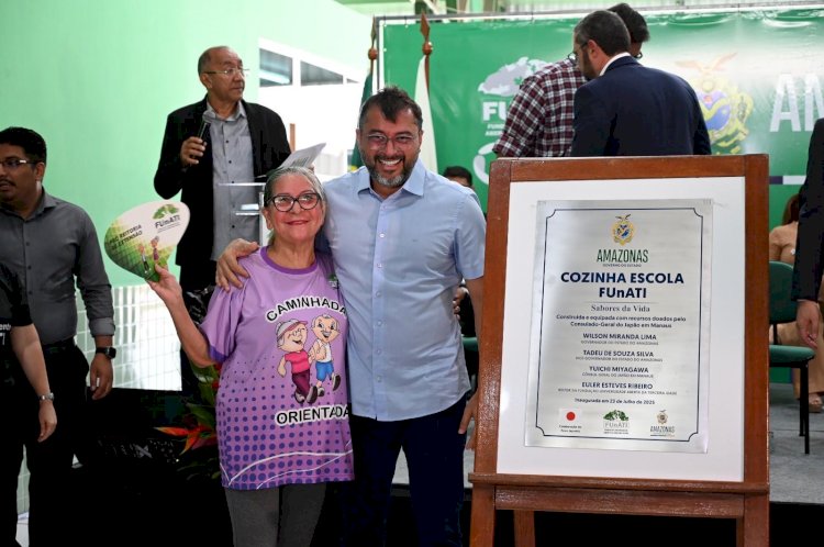 Governador Wilson Lima e Consulado do Japão inauguram Cozinha Escola da FUnATI em Manaus