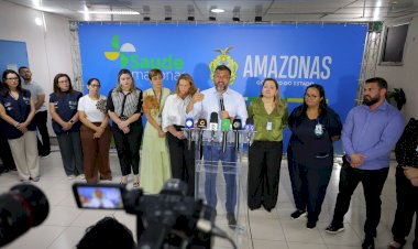 Governador Wilson Lima leva padrão Delphina ao HPS Platão Araújo e apresenta balanço do primeiro mês de novo modelo de gestão com aumento de 49 por cento das cirurgias