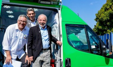 Lula entrega 400 unidades móveis de saúde bucal e diz que soberania é cuidar do povo. Amazonas será contemplado com 27 unidades.