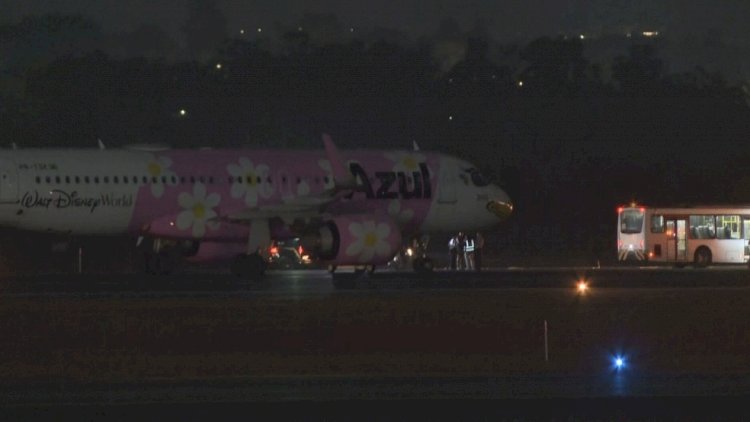 Voo da Azul faz pouso de emergência no Aeroporto de Brasília após suspeita de bomba