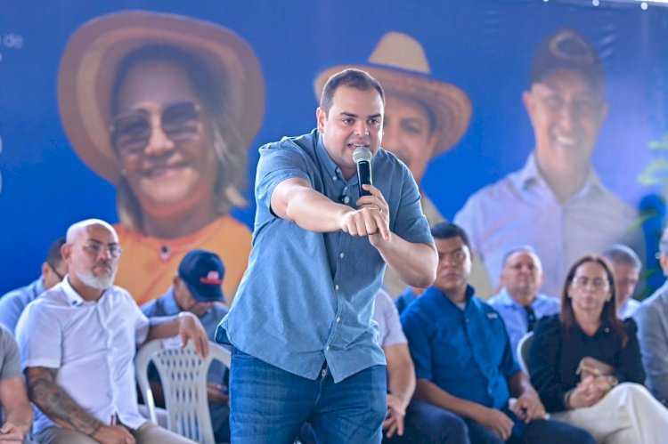 Presidente Roberto Cidade anuncia emendas para o setor primário durante entrega de insumos e implementos agrícolas