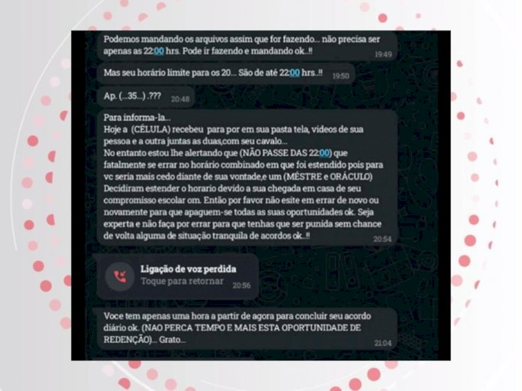 Sob ameaças de pai e madrasta, adolescentes do PR eram forçadas a produzir até 20 conteúdos sexuais por dia