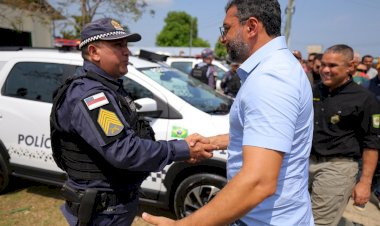 Governador Wilson Lima reforça segurança em Novo Airão com novas viaturas