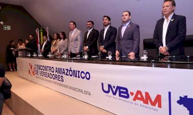Presidente Roberto Cidade celebra implantação da União dos Vereadores do Brasil no Amazonas como marco de fortalecimento da política municipalista