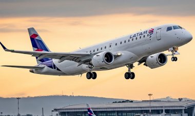 Latam encomenda 24 aviões da Embraer e pode ampliar pedido para até 74 unidades