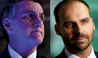 Bolsonaro mostra insatisfação com ações de Eduardo e manda recado ao filho