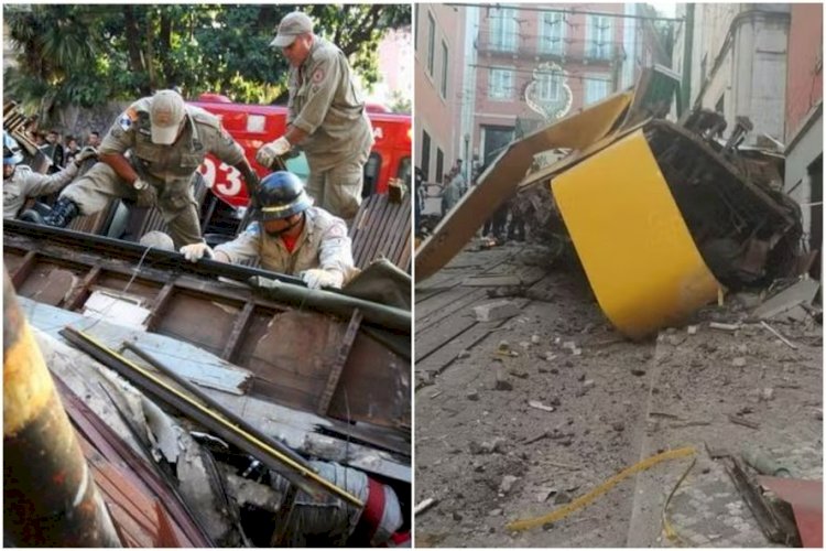 Bondinho de Lisboa descarrila, tomba e deixa 15 mortos e 18 feridos; VÍDEO