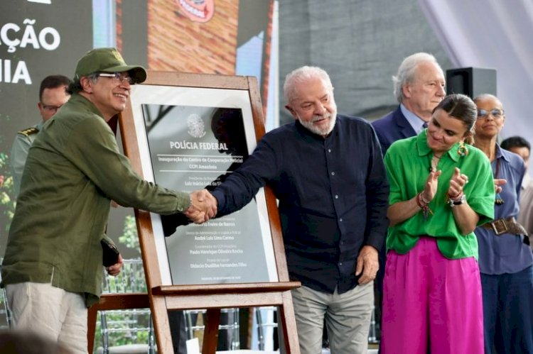 Lula inaugura Centro de Cooperação Policial Internacional da Amazônia em Manaus