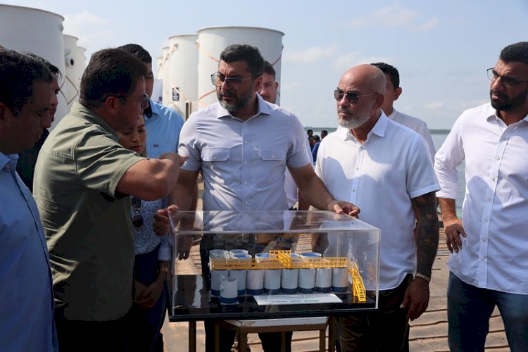 Governador Wilson Lima vistoria envio de Estação de Tratamento de Água que vai beneficiar mais de 30 mil moradores em São Gabriel da Cachoeira