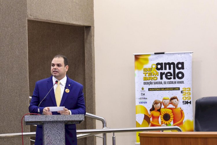 Presidente Roberto Cidade reforça atenção aos impactos do bullying e das fake news na saúde mental dos jovens
