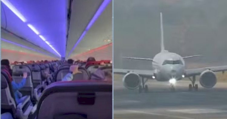 Vídeo mostra gritos de passageiros em forte turbulência após avião ser atingido por granizo em Chapecó