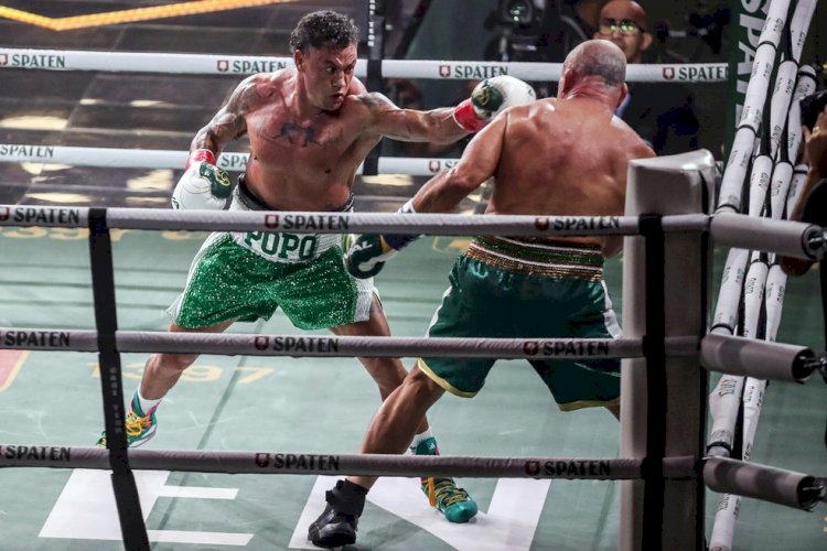 Duelo entre Popó e Wanderlei termina em briga generalizada
