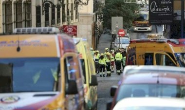 Dois mortos e dois desaparecidos no desabamento parcial de prédio em Madri