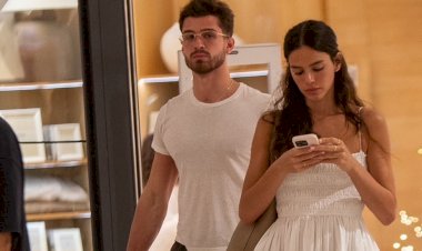 Após praia, Bruna Marquezine e João Guilherme vão a loja de produtos para casa no Rio; fotos