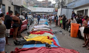 Com 58 corpos levados para praça na Penha, sobe para 122 número de mortos na operação mais letal do Rio; vídeo