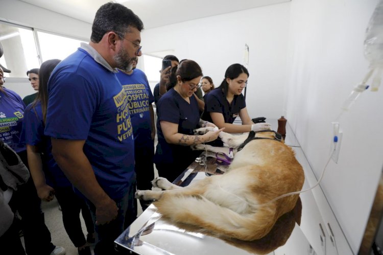 Governador Wilson Lima inaugura maior Hospital Público Veterinário da América Latina