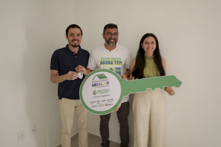 Governador Wilson Lima entrega apartamentos para 48 famílias beneficiadas pelo Subsídio Entrada do Meu Lar