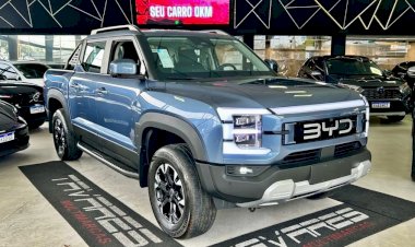 Após venda de só 855 carros em 2025, BYD Shark tem desconto de quase R$ 70 mil