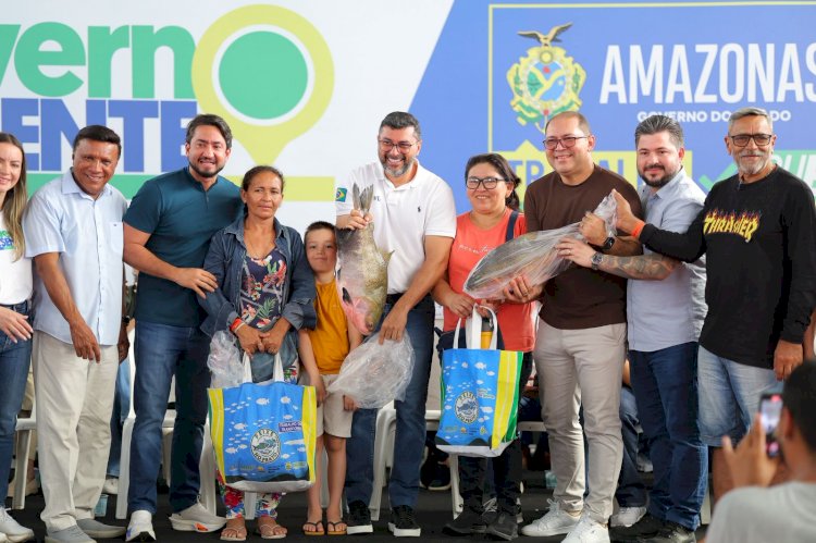 Governador Wilson Lima dá início à 25ª edição do Governo Presente no Grande Vitória, na zona leste de Manaus