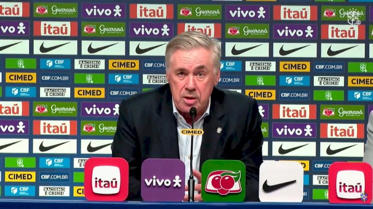 Convocados da Seleção: veja a lista de Carlo Ancelotti para enfrentar Senegal e Tunísia