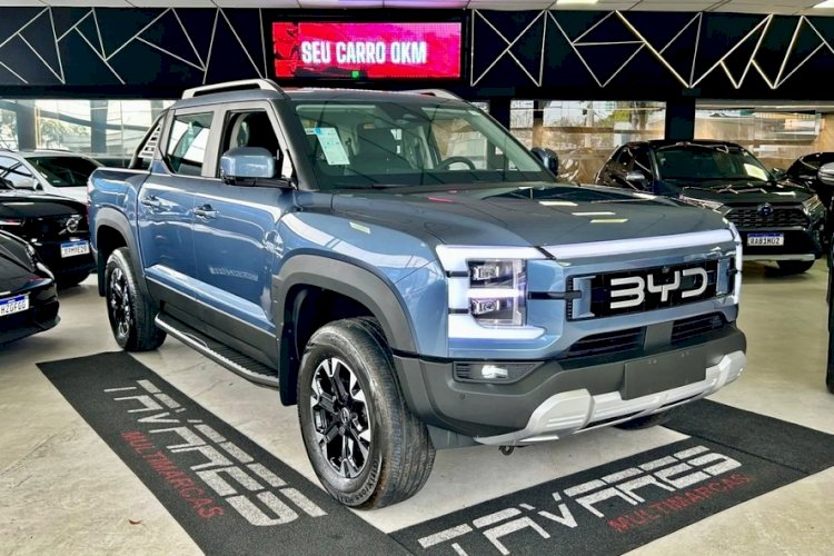 Após venda de só 855 carros em 2025, BYD Shark tem desconto de quase R$ 70 mil