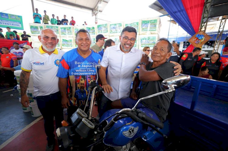 Governador Wilson Lima realiza entregas para os setores primário e social e no Médio Solimões