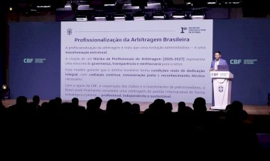 Em painel com executivos, CBF prevê ao menos 30 árbitros profissionais para Série A de 2026