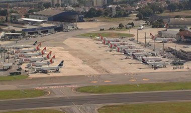 Aeroporto de Congonhas tem mais de 100 voos cancelados após rajadas de vento de 96,3 km/h em SP