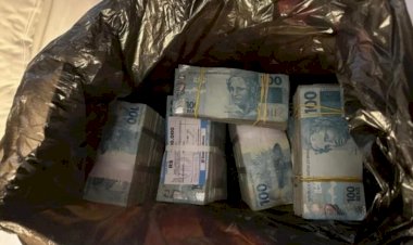 PF apreende R$ 430 mil em dinheiro vivo em endereço ligado ao líder do PL na Câmara, Sóstenes Cavalcante