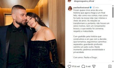 Término de Paolla Oliveira e Diogo Nogueira: como superar a tristeza da separação, segundo a ciência