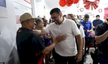 Governador Wilson Lima vistoria mutirão de cirurgias de catarata e reforma de hospital em Rio Preto da Eva