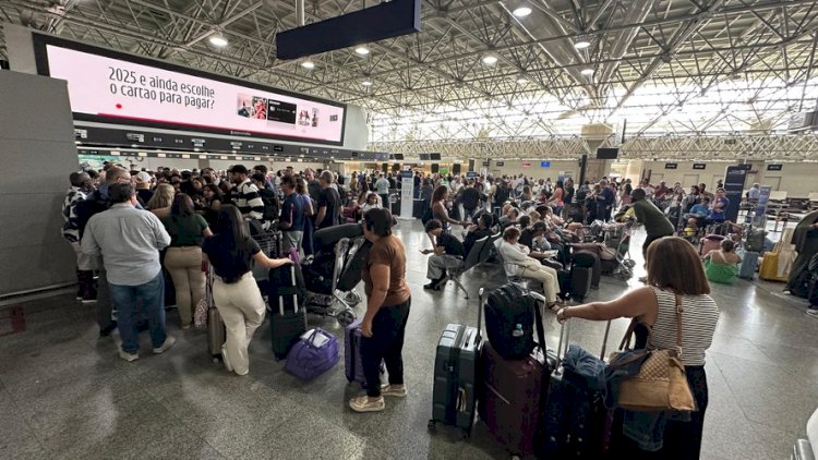 Vendaval em SP cancela voos e gera efeito cascata em aeroportos pelo país
