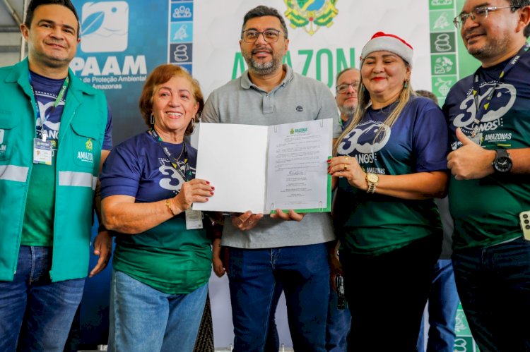 Governador Wilson Lima sanciona data-base dos servidores do Ipaam e anuncia edital de concurso após 18 anos
