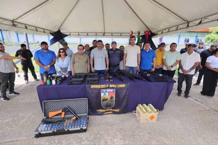 Governador Wilson Lima viabiliza investimentos no setor de Segurança de Coari