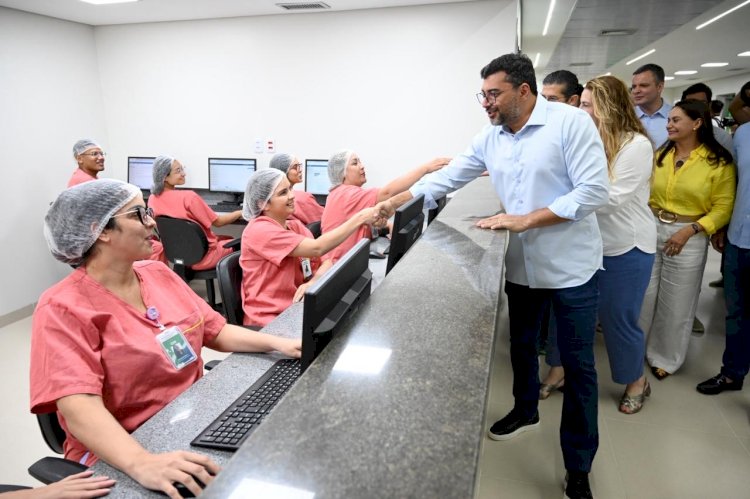 Governador Wilson Lima inaugura segunda Unidade de Internação no Complexo Hospitalar Sul, com inovações no uso de tecnologia à beira-leito