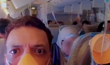 Voo comercial sofre despressurização, mergulha no ar e tripulação declara emergência