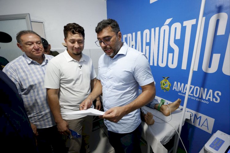 Governador Wilson Lima inaugura Telessaúde em Caapiranga, 44º município a receber estrutura fixa no estado